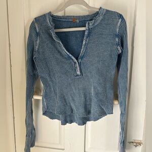 Free People Henley Top